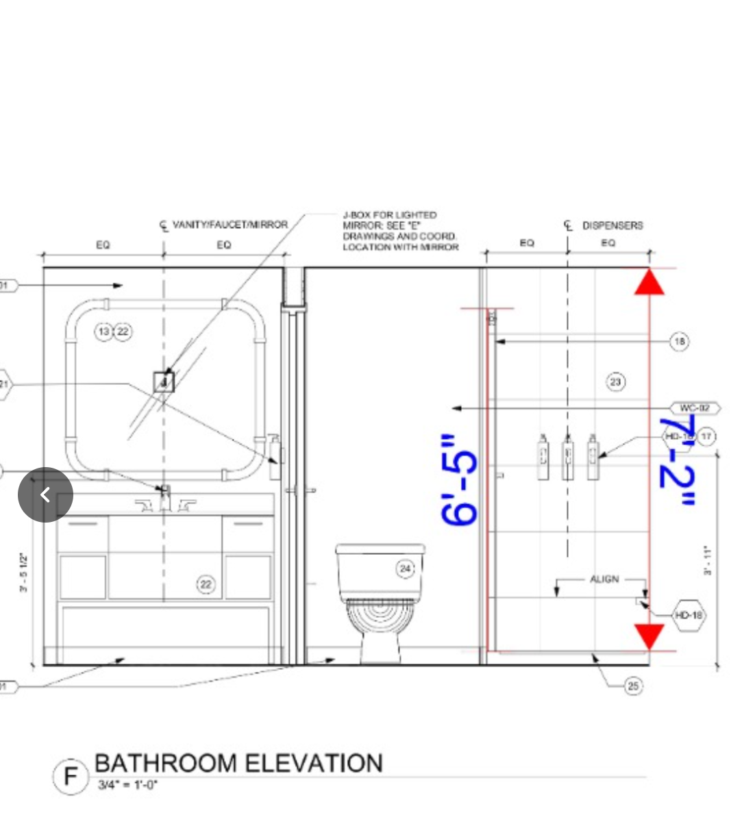 Bathware takeoff sheet 3