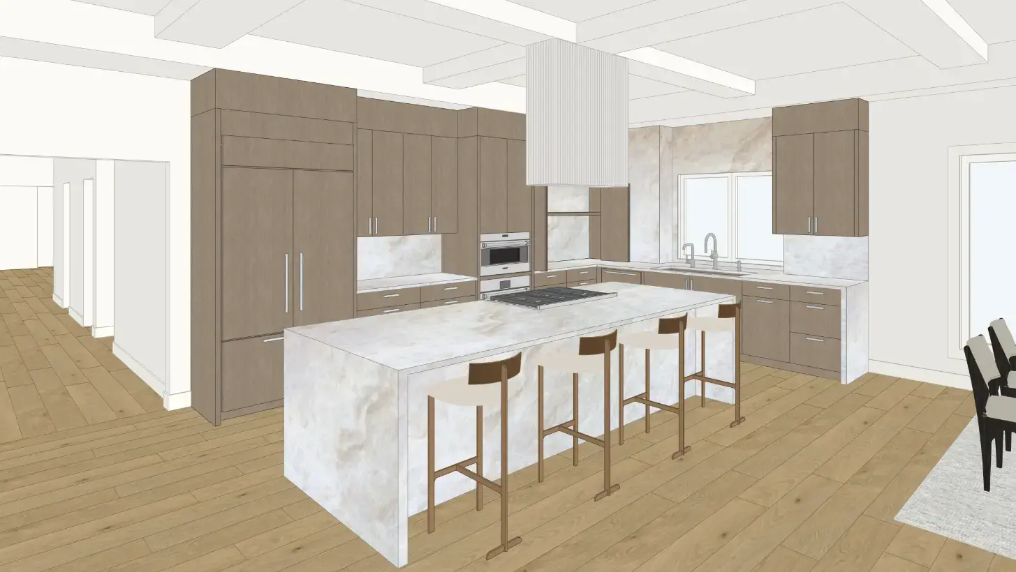 Kitchen plan layout